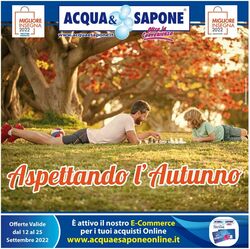 Volantino Acqua & Sapone dal 12/09/2022