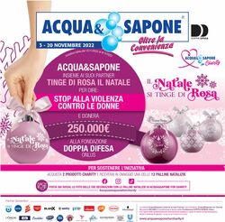 Volantino Acqua & Sapone dal 03/11/2022