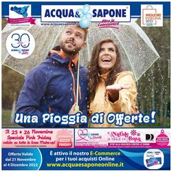 Volantino Acqua & Sapone dal 21/11/2022