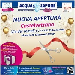 Volantino Acqua & Sapone dal 28/03/2023