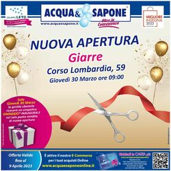 Volantino Acqua & Sapone dal 30/03/2023