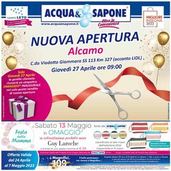 Volantino Acqua & Sapone dal 27/04/2023