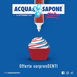 Volantino Acqua & Sapone dal 18/08/2023