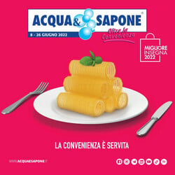 Volantino Acqua & Sapone dal 18/05/2023