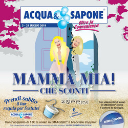 Volantino Acqua & Sapone dal 27/06/2019