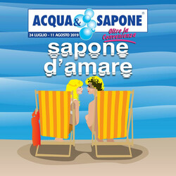 Volantino Acqua & Sapone dal 11/07/2019