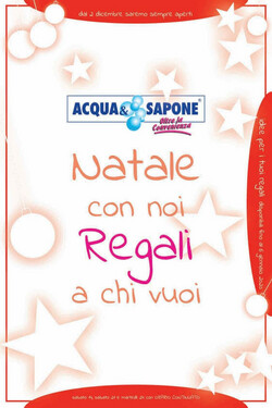 Volantino Acqua & Sapone dal 14/12/2019