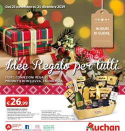 Volantino Il volantino natalizio di Auchan dal 25/11/2019