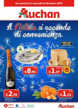 Volantino Il volantino natalizio di Auchan dal 13/12/2019