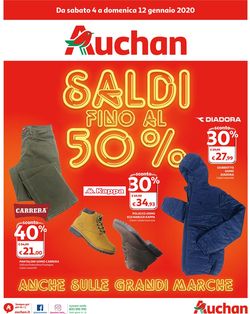 Volantino Auchan dal 04/01/2020
