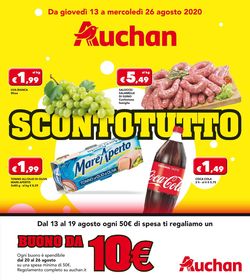 Volantino Auchan dal 13/08/2020