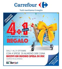Volantino Carrefour dal 01/10/2019