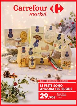 Volantino Il volantino natalizio di Carrefour dal 30/11/2019
