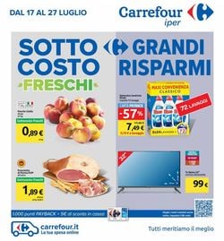 Volantino Carrefour dal 17/07/2020