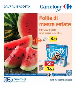 Volantino Carrefour dal 07/08/2020