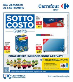 Volantino Carrefour dal 28/08/2020