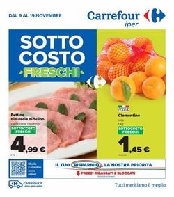 Volantino Carrefour dal 09/11/2020