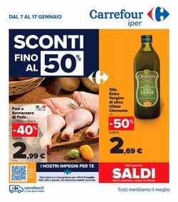 Volantino Carrefour dal 07/01/2021