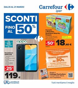 Volantino Carrefour dal 08/03/2021