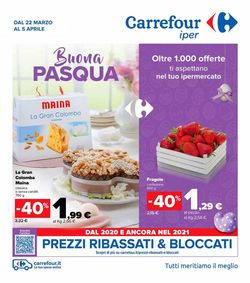 Volantino Carrefour - Pasqua 2021! dal 22/03/2021