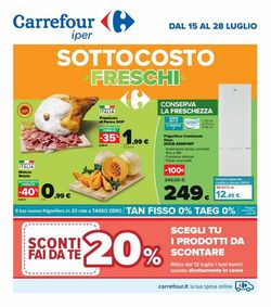 Volantino Carrefour dal 15/07/2021