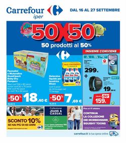 Volantino Carrefour dal 16/09/2021