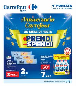 Volantino Carrefour dal 08/10/2021