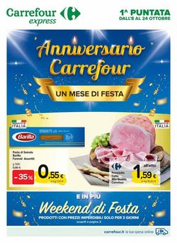 Volantino Carrefour dal 08/10/2021