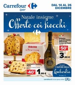Volantino Carrefour - Natale 2021 dal 14/12/2021