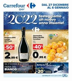 Volantino Carrefour dal 27/12/2021