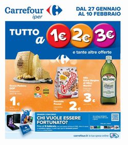 Volantino Carrefour dal 27/01/2022