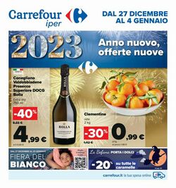 Volantino Carrefour dal 27/12/2022