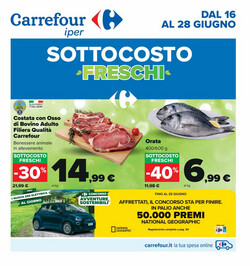 Volantino Carrefour dal 16/06/2023