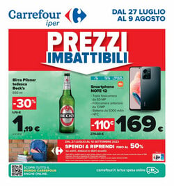 Volantino Carrefour dal 27/07/2023