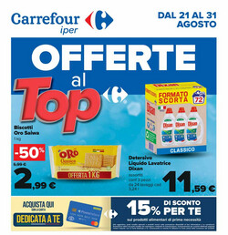Volantino Carrefour dal 21/08/2023
