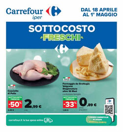 Volantino Carrefour dal 18/04/2024