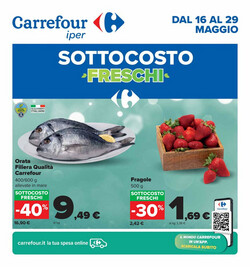 Volantino Carrefour dal 16/05/2024