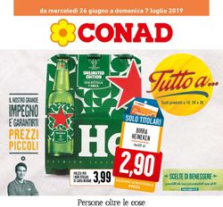 Volantino Conad dal 26/06/2019