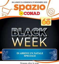 Volantino Conad - Black Friday 2020 dal 23/11/2020