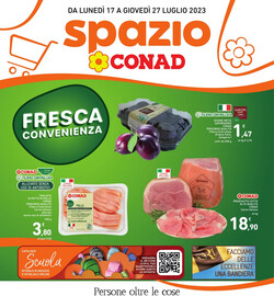 Volantino Conad - Spazio - Roma dal 17/07/2023