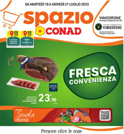 Volantino Conad - Spazio - Milano dal 18/07/2023