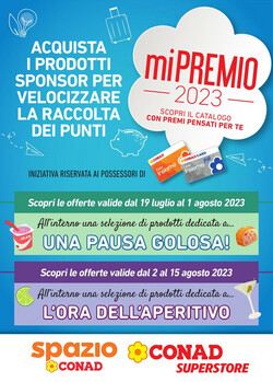 Volantino Conad - Spazio - Roma dal 19/07/2023