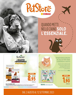 Volantino Conad - Pet Store - Napoli dal 02/08/2023