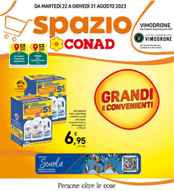 Volantino Conad - Spazio - Milano dal 22/08/2023