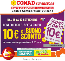 Volantino Conad - Superstore - Milano dal 13/09/2023