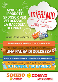 Volantino Conad - Spazio - Roma dal 11/10/2023