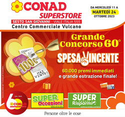 Volantino Conad - Superstore - Milano dal 11/10/2023