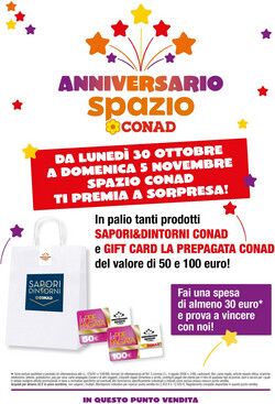 Volantino Conad - Spazio - Milano dal 30/10/2023