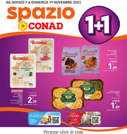Volantino Conad - Spazio - Torino dal 09/11/2023