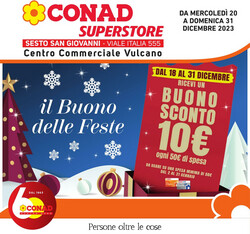 Volantino Conad - Superstore - Milano dal 20/12/2023